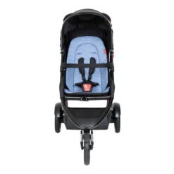 Phil&teds Dot Buggy Inklusive Sitzauflage Sky -Geschäft Für Babyartikel phil teds dot buggy in sky blue front view 1