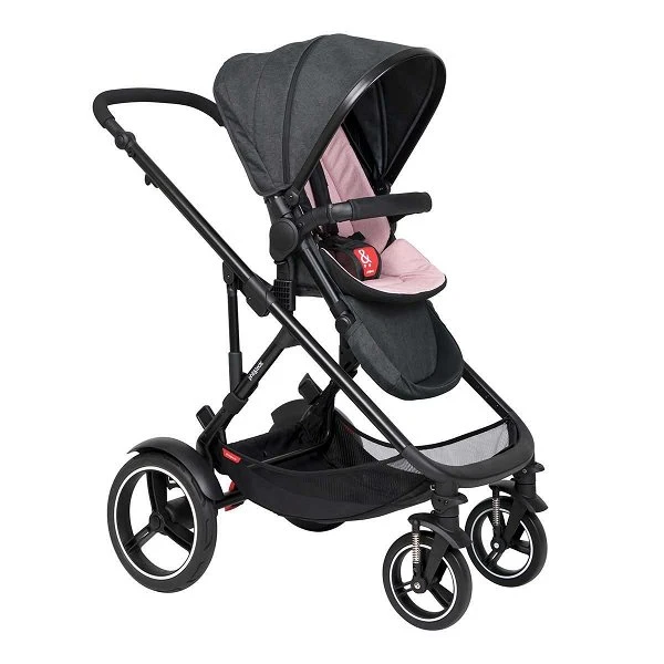 Phil & Teds Voyager Buggy & Sitzauflage Blush 3 Phil & Teds Voyager Buggy & Sitzauflage Blush