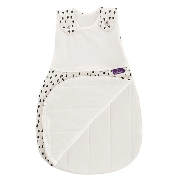 Träumeland Babyschlafsack-Set Tropfen Schwarz 4 Träumeland Babyschlafsack-Set Tropfen Schwarz – Bild 2