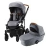 Britax Smile 3 Kinderwagen Frost Grey Essential Set GRATIS Babywanne -Geschäft Für Babyartikel smile iii essential bundle frostgrey brownhandle