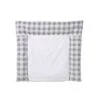Schardt Wickelauflage Vichy Grey 80x75 Cm Inkl. Abnehmbarem Frotteebezug -Geschäft Für Babyartikel vichy grey wickelauflage gr 1